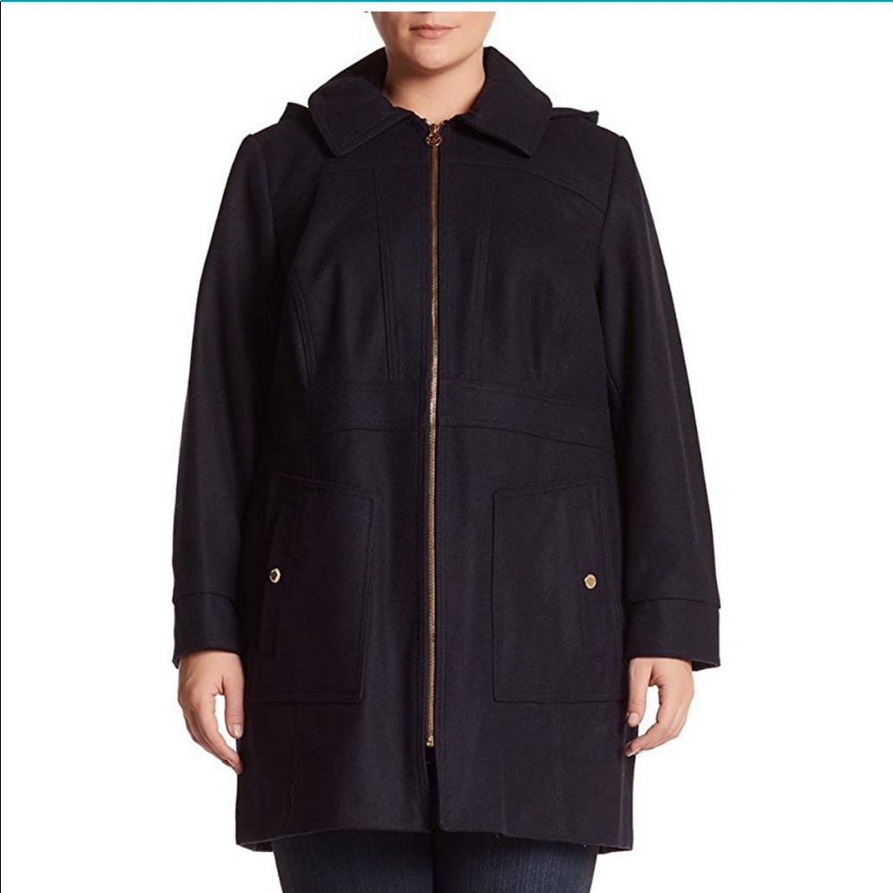 Michael Kors Women’s 3/4 Length Wool Coat - Picture 7 of 8